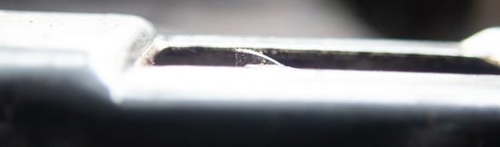 デプス調整治具を横から見たところ