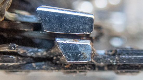 新しい刃との比較