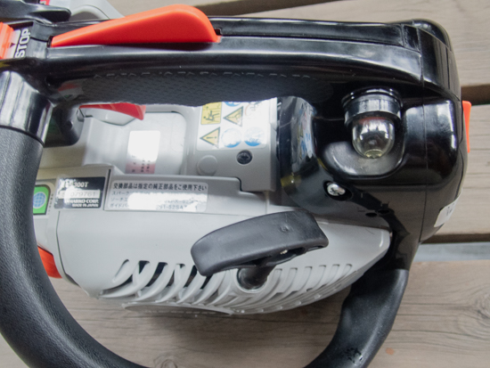 ECS300Tのハンドル